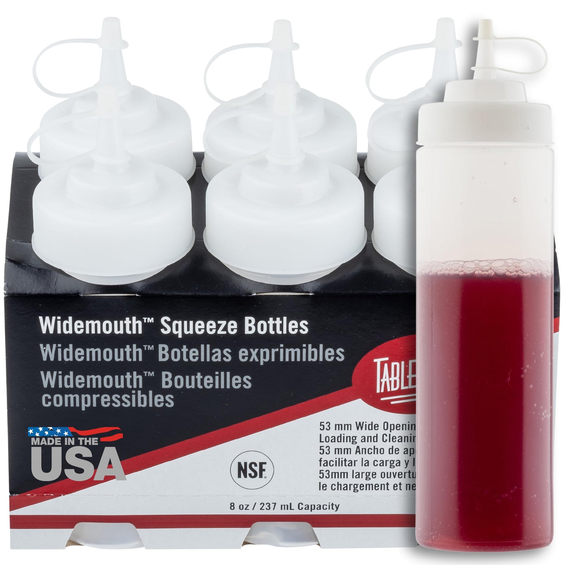 Tablecraft Widemouth Squeeze Bottle Parentage - Ultimate Online Deals