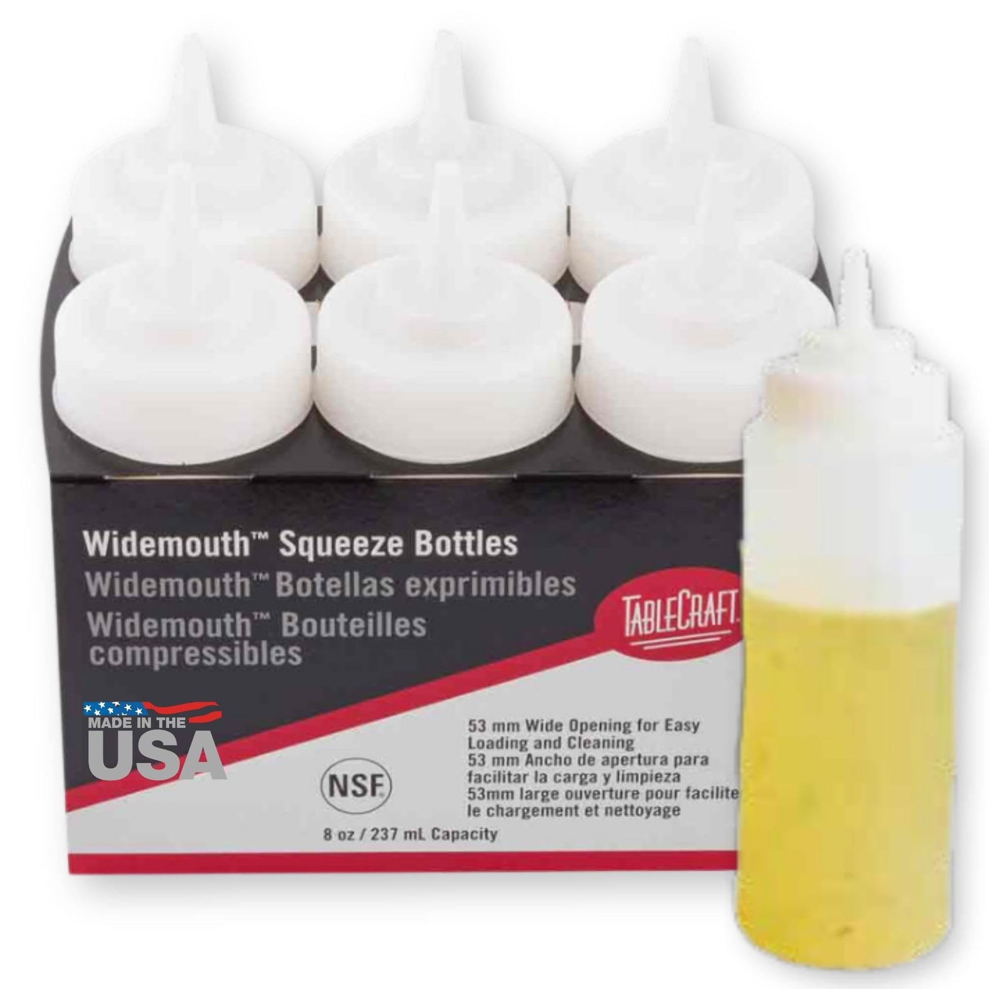 Tablecraft Widemouth Squeeze Bottle Parentage - Ultimate Online Deals