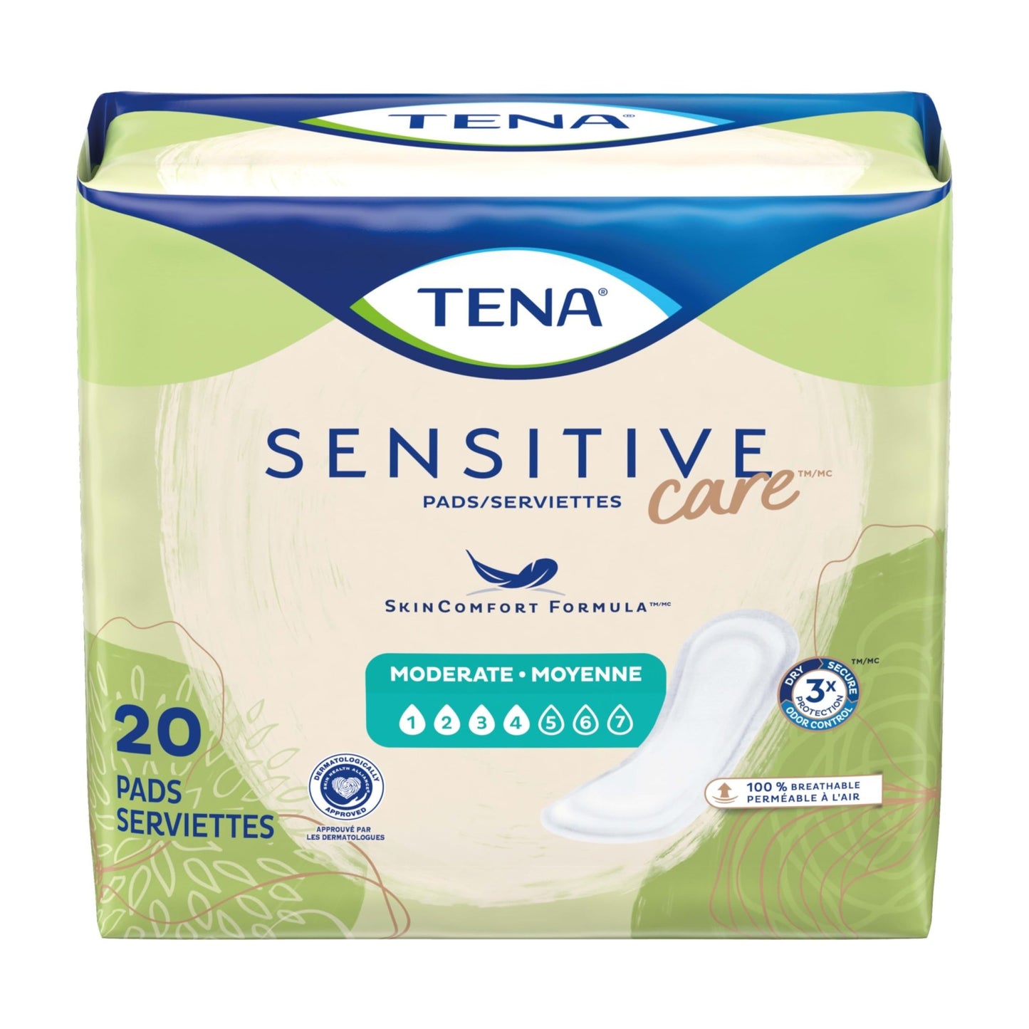 TENA Sensitive Careplainpadswomenmoderate - Ultimate Online Deals