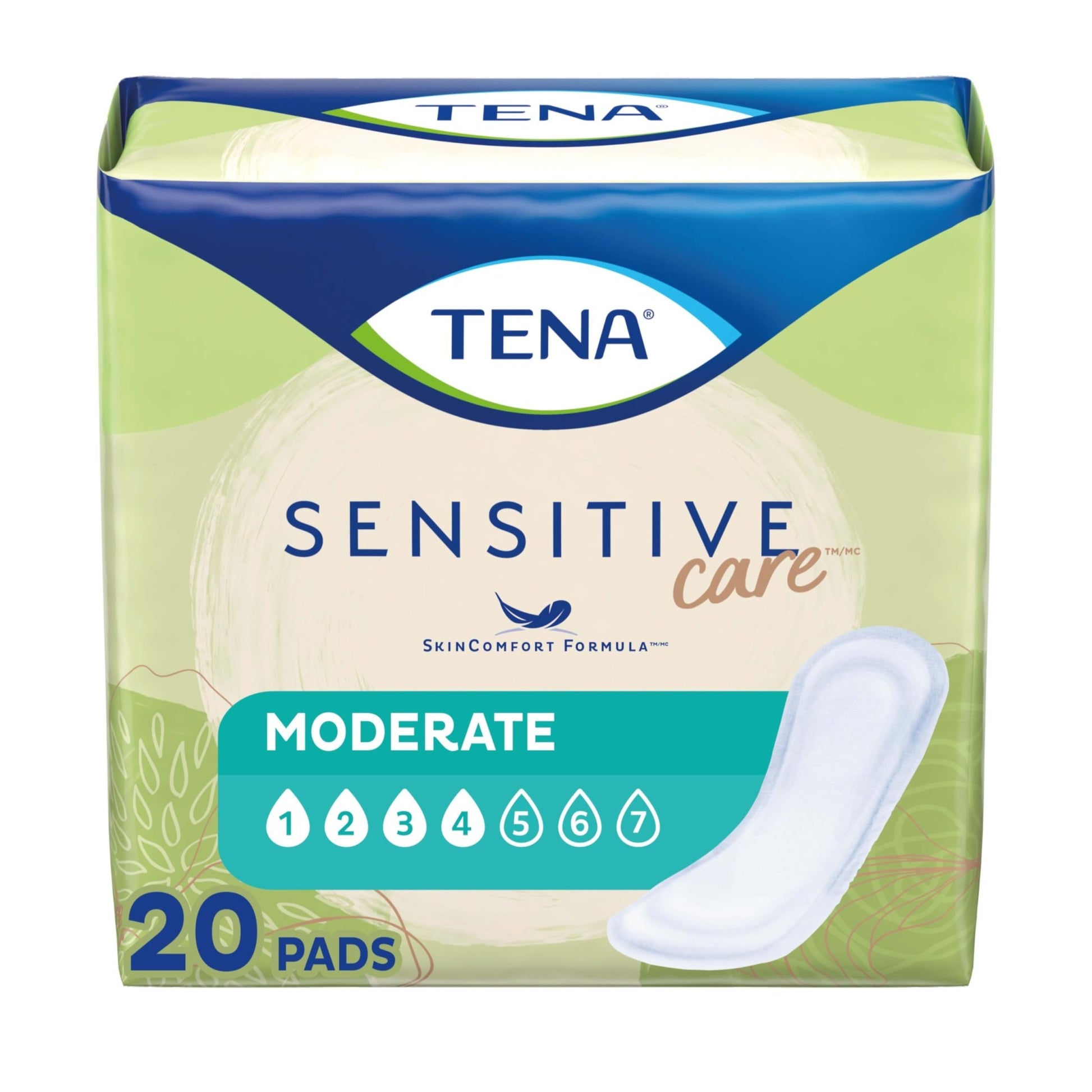 TENA Sensitive Careplainpadswomenmoderate - Ultimate Online Deals