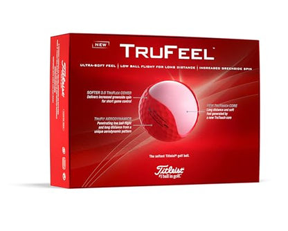 Titleist TruFeel Golf Balls (One Dozen) - Ultimate Online Deals