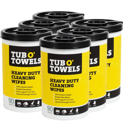 Tub O' Towels Heavy Duty Cleaning Wipes - Ultimate Online Deals