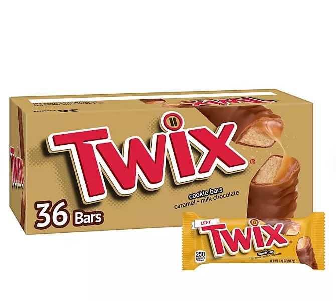 Twix Caramel Chocolate Cookie Bars, 36 Count - Ultimate Online Deals