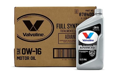 Valvoline Advanced Full Synthetic SAE - Ultimate Online Deals