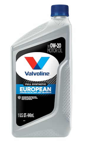 Valvoline European Vehicle Full Synthetic SAE 0W - 20 Motor Oil 1 QT - Ultimate Online Deals