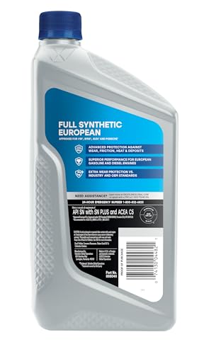 Valvoline European Vehicle Full Synthetic SAE 0W - 20 Motor Oil 1 QT - Ultimate Online Deals