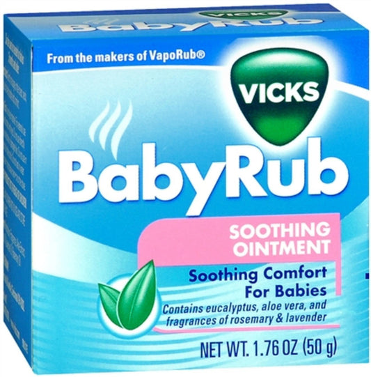 Vaporub Baby Rub Size 1.76 oz,pack of 3 - Ultimate Online Deals