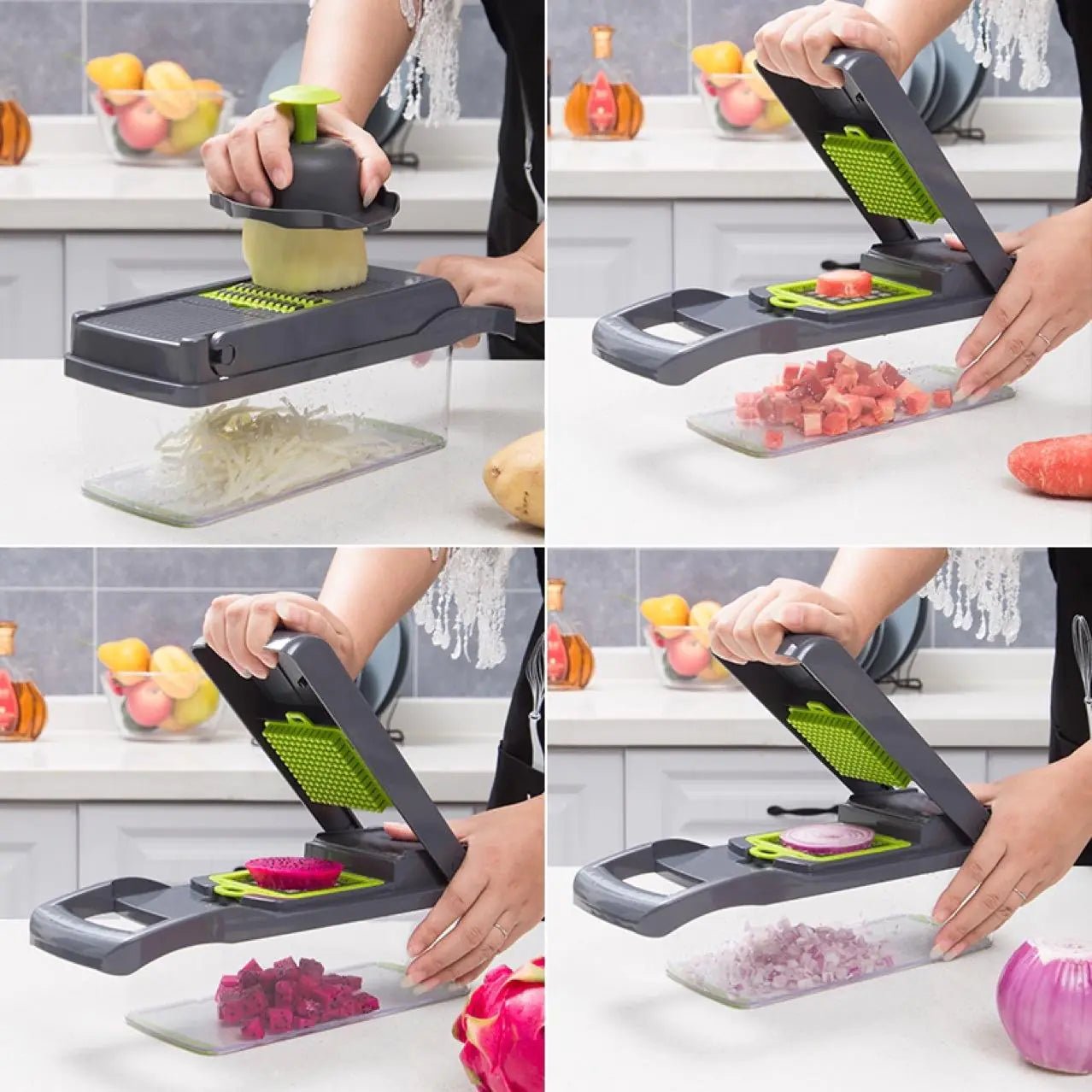 Vegetable Chopper Kitchen Tool – Versatile & Efficient Food Prep - Ultimate Online Deals