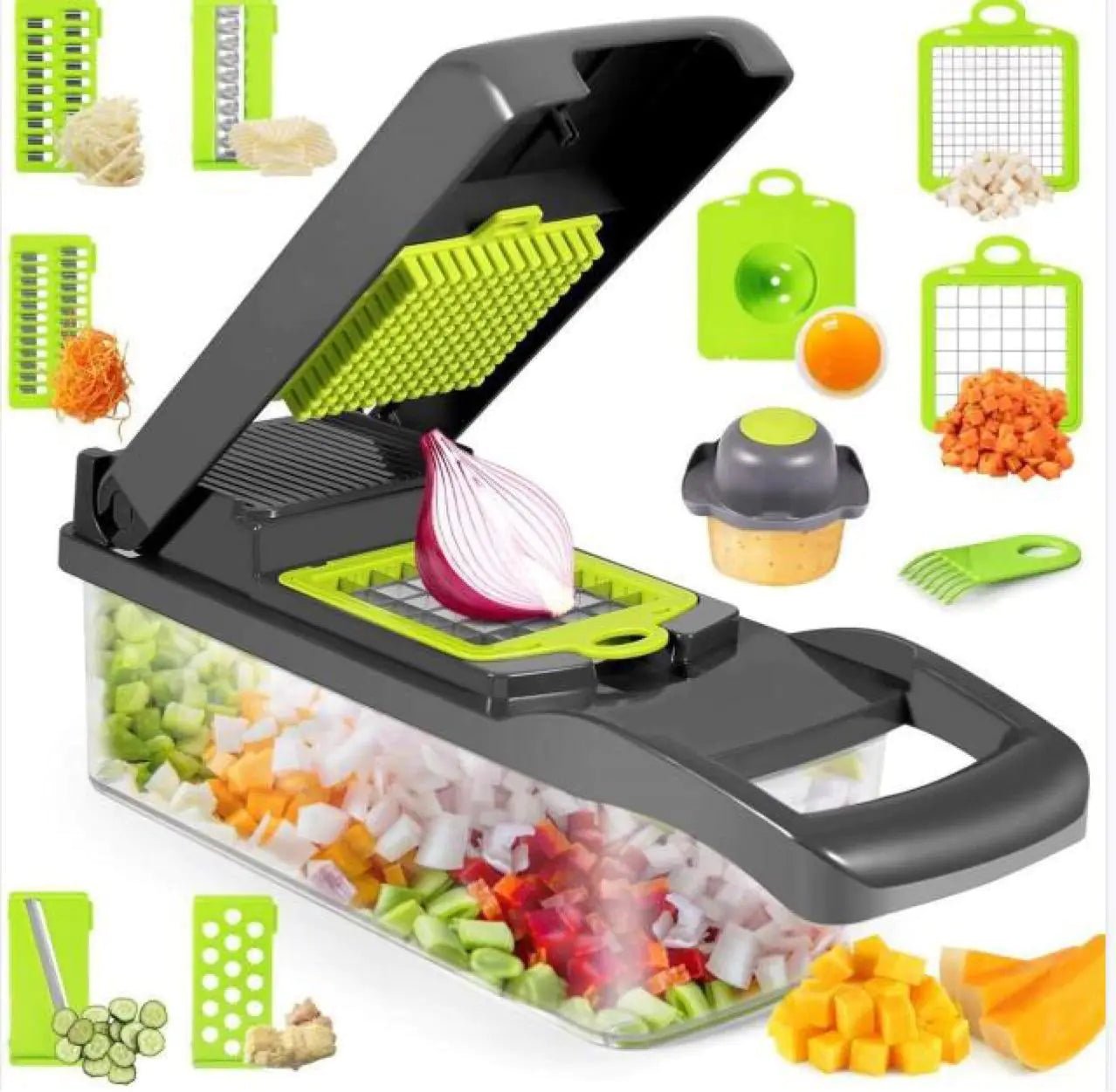 Vegetable Chopper Kitchen Tool – Versatile & Efficient Food Prep - Ultimate Online Deals