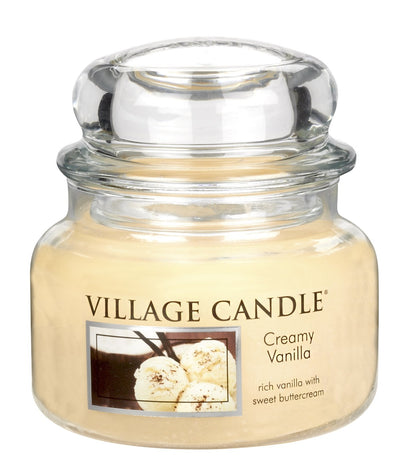 Village Candle Creamy Vanilla Glass Jar - Ultimate Online Deals