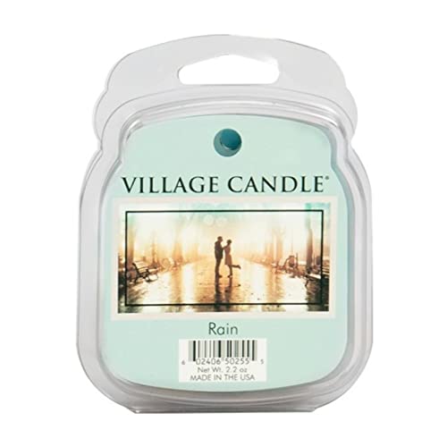 Village Candle Rain Wax Melts Flameless Fragrance, 2.2 Oz, Traditions Collection, Blue - Ultimate Online Deals