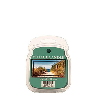 Village Candle Secluded Dunes, Wax Melt Scented Wax Melt, 2.2 oz, Green - Ultimate Online Deals