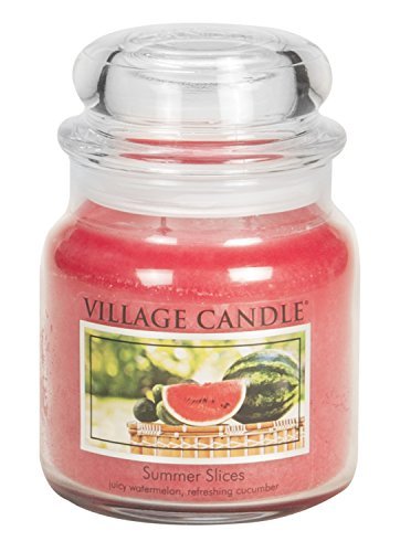 Village Candle Summer Slices Glass Jar Scented Candle - Ultimate Online Deals