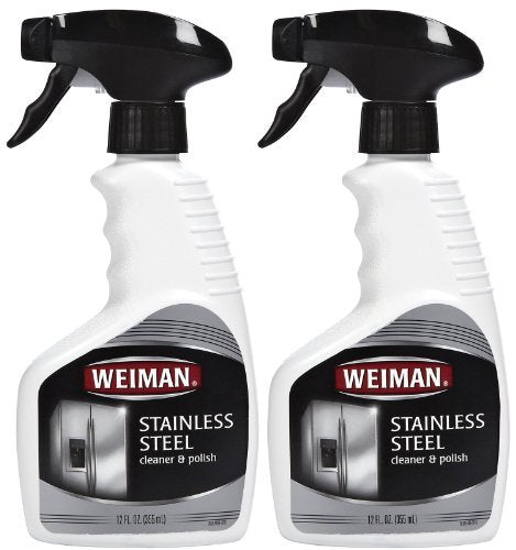 Weiman Stainless Steel Cleaner & Polish Trigger Spray 12 Oz - (Pack of 6) - Ultimate Online Deals