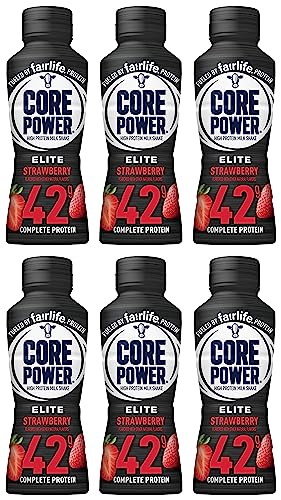 WESTERNMBY Fairlife Core Power High Protein Milk Shakes, Ready to Drink (6 Strawberry, 42g) - Ultimate Online Deals