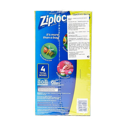 Ziploc 347 Variety Total Bags, 347 Pack, Piece Assortment, clear - Ultimate Online Deals