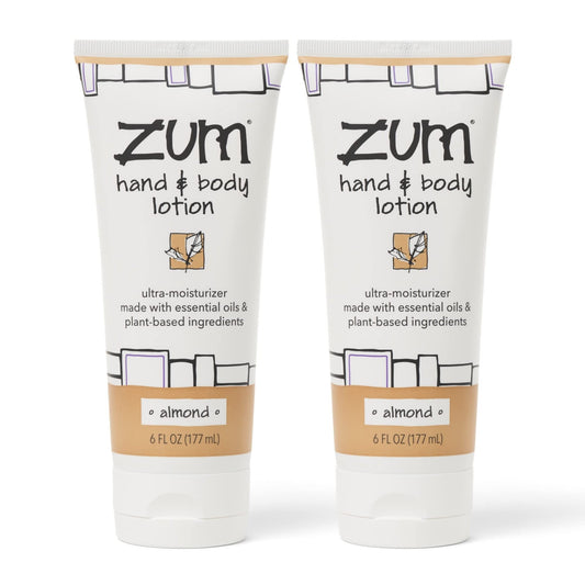 Zum Indigo Wild Hand & Body Lotion - Natural Hand Lotion for Dry Hands - Body Lotion for Women & Men - Body Moisturizers Include Shea Butter, Jojoba Oil & More - 6 fl oz (2 Pack) - Ultimate Online Deals