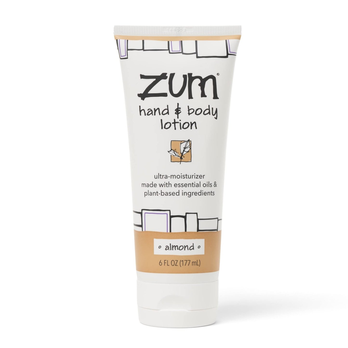 Zum Indigo Wild Hand & Body Lotion - Natural Hand Lotion for Dry Hands - Body Lotion for Women & Men - Body Moisturizers Include Shea Butter, Jojoba Oil & More - 6 fl oz - Ultimate Online Deals