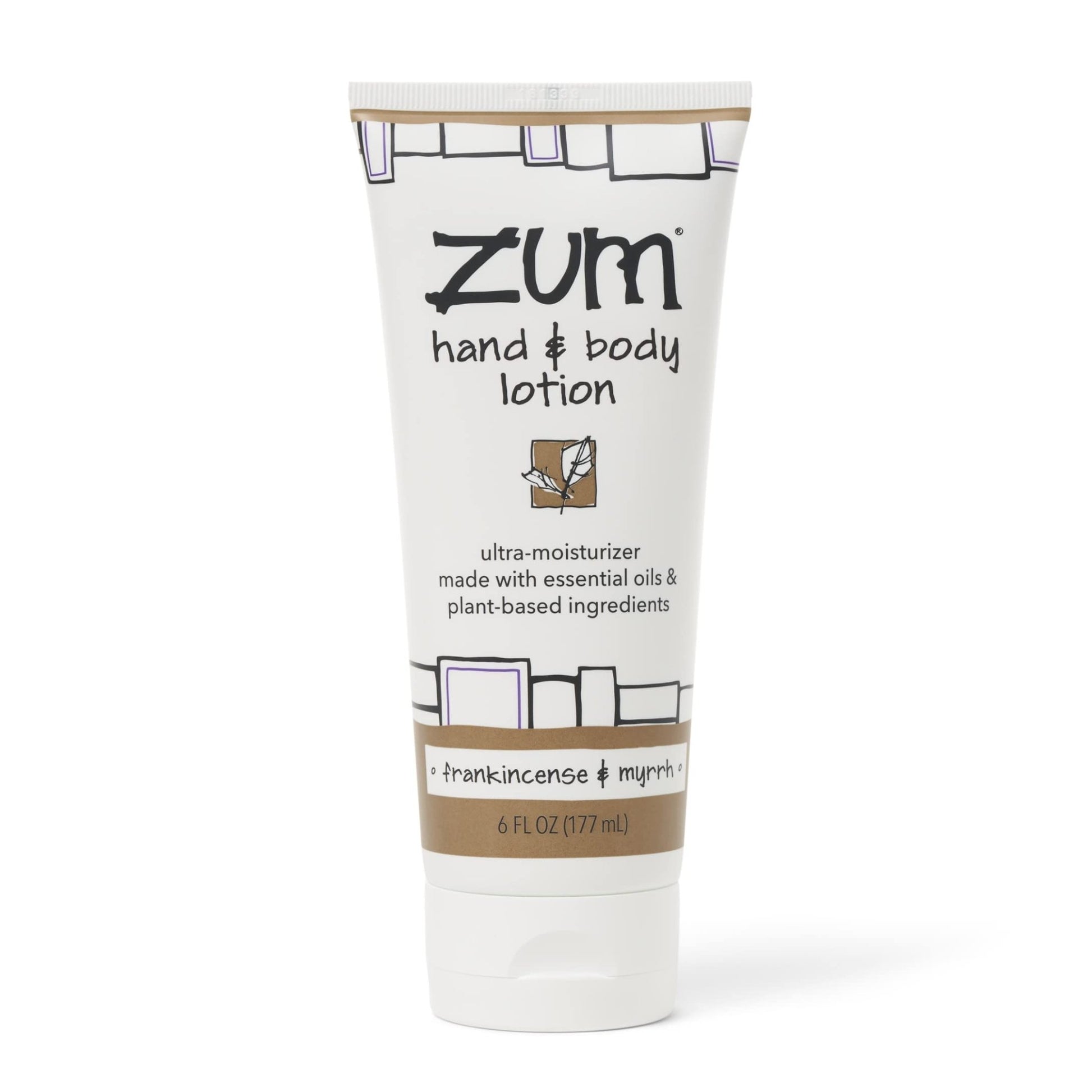 Zum Indigo Wild Hand & Body Lotion - Natural Hand Lotion for Dry Hands - Body Lotion for Women & Men - Body Moisturizers Include Shea Butter, Jojoba Oil & More - 6 fl oz - Ultimate Online Deals